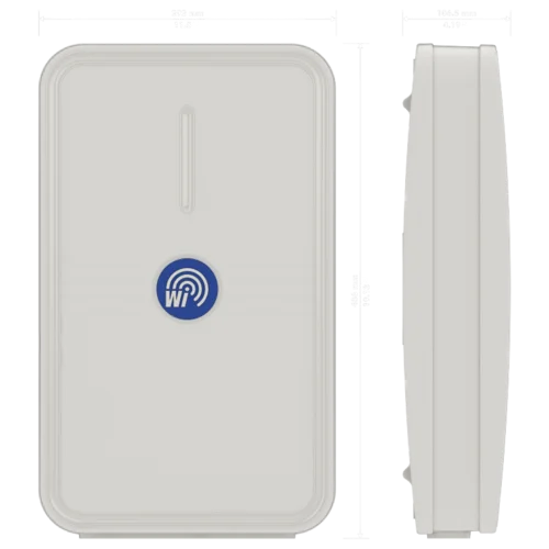 Антенна секторная WiBOX dual band, 2,4 - 2,5 ГГц и 5,1 - 5,85 ГГц, 17dBi, 90°, VV